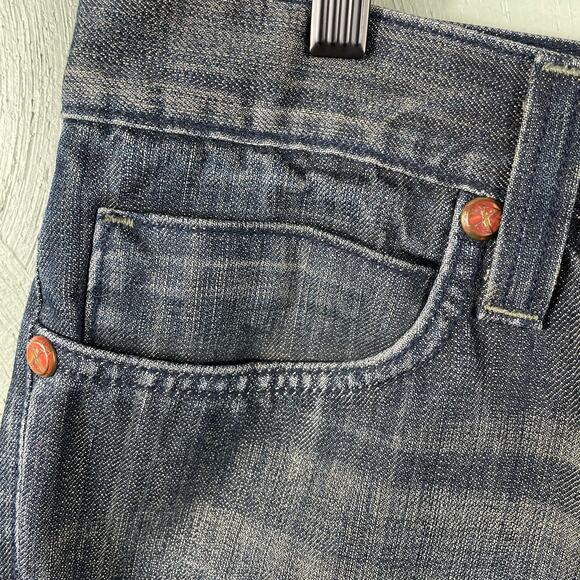 XRAY Jeans Mens Size 38 Straight Leather Stud Pocket Accent XY - Picture 9 of 12